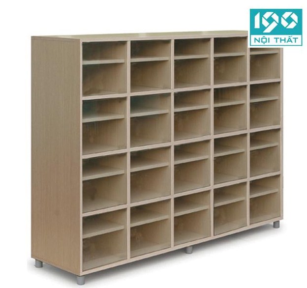 Tủ giày dép gỗ công nghiệp 20 khoang TJ-20G 