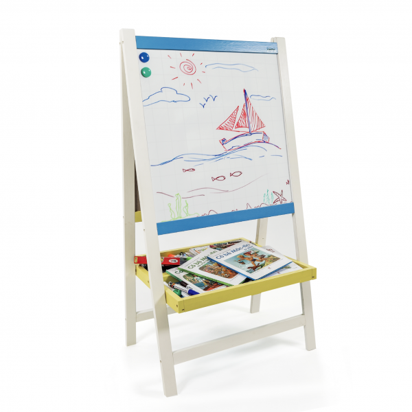 Bảng vẽ sáng tạo 2 mặt Little Picasso Size L 60x100cm cho bé học tập