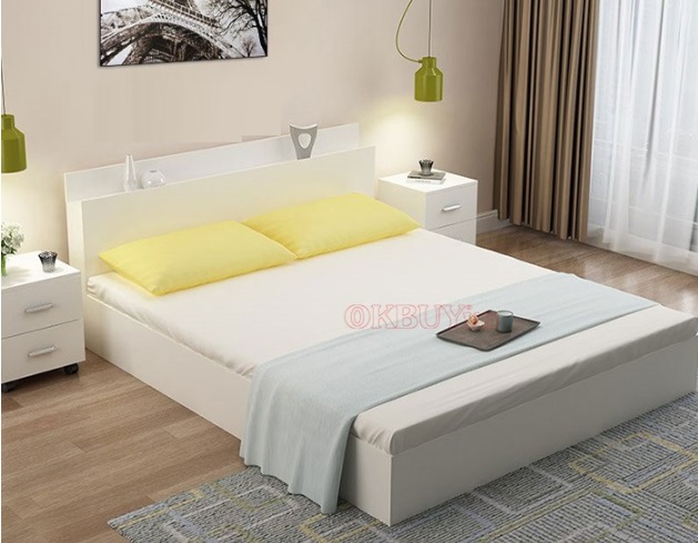 Giường ngủ gỗ công nghiệp hiện đại giá rẻ GCN21
