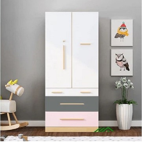 Tủ áo rộng 80cm cao 180cm gỗ công nghiệp TQA69