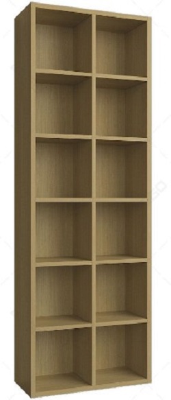 Kệ giá sách tài liệu 6 tầng gỗ công nghiệp KSG151