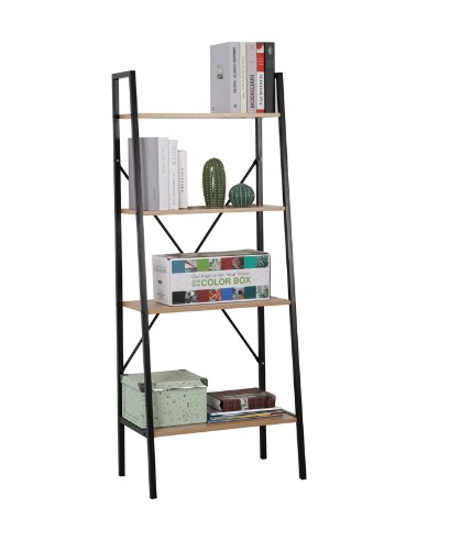 Kệ sách để đồ lưu trữ hồ sơ tài liệu khung sắt đợt gỗ KSG193
