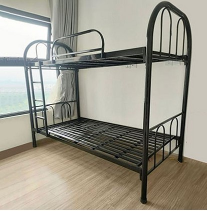 Giường tầng sắt cao cấp chân trụ sắt tròn GS2T21