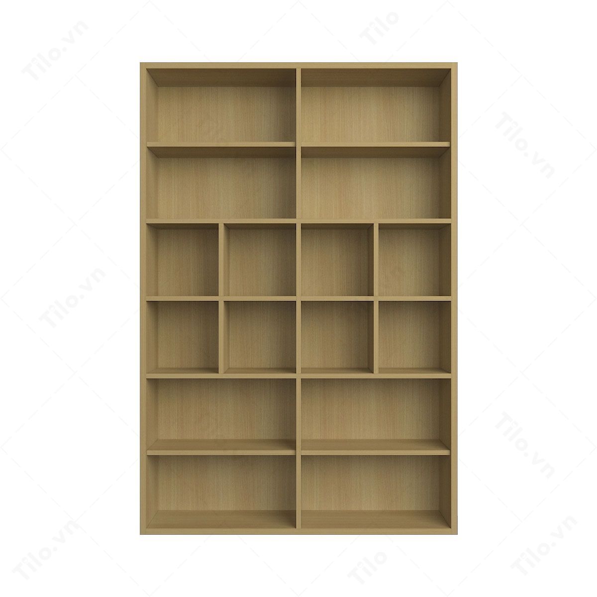 Tủ kệ văn phòng cánh gỗ mở 120x180cm KSG240