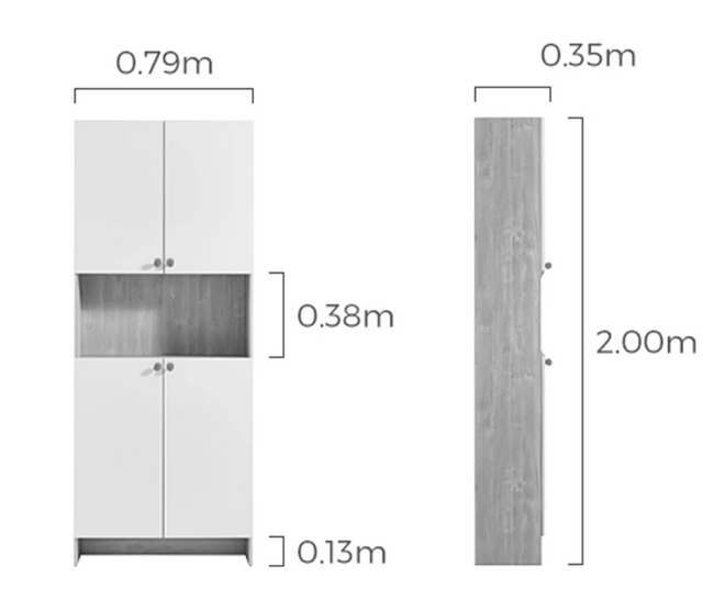 Tủ giày gỗ MDF có 4 cánh mở TUGIAY04