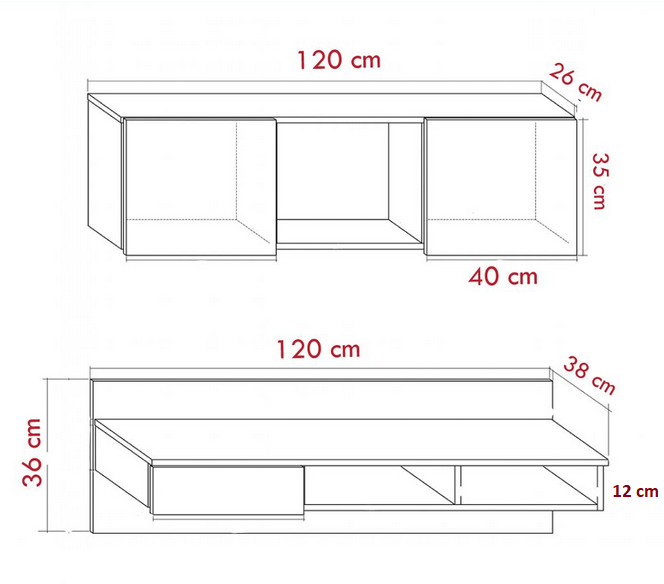 Bàn làm việc học tập có giá sách treo tường gỗ đa năng BHTT11