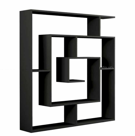 Giá kệ đứng để sách trang trí phòng khách đẹp mắt KGĐ55