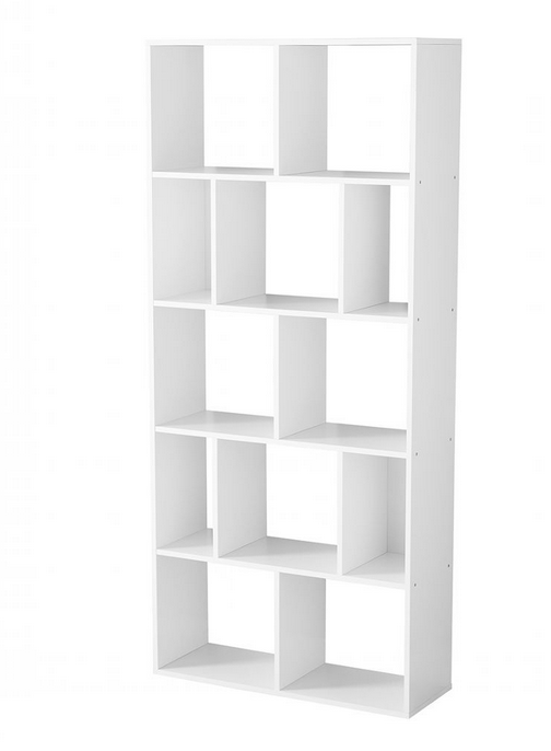 Kệ giá gỗ 5 tầng rộng 80cm để sách hồ sơ tài liệu văn phòng KGĐ98