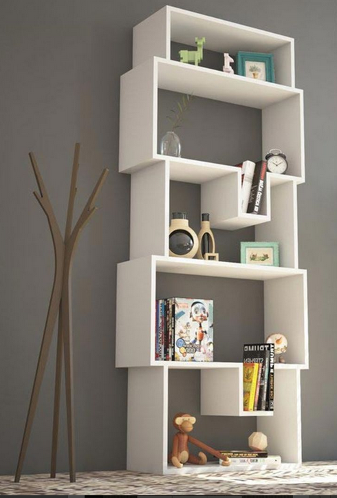 Giá kệ sách gỗ đứng 5 tầng cho bé KGĐ111