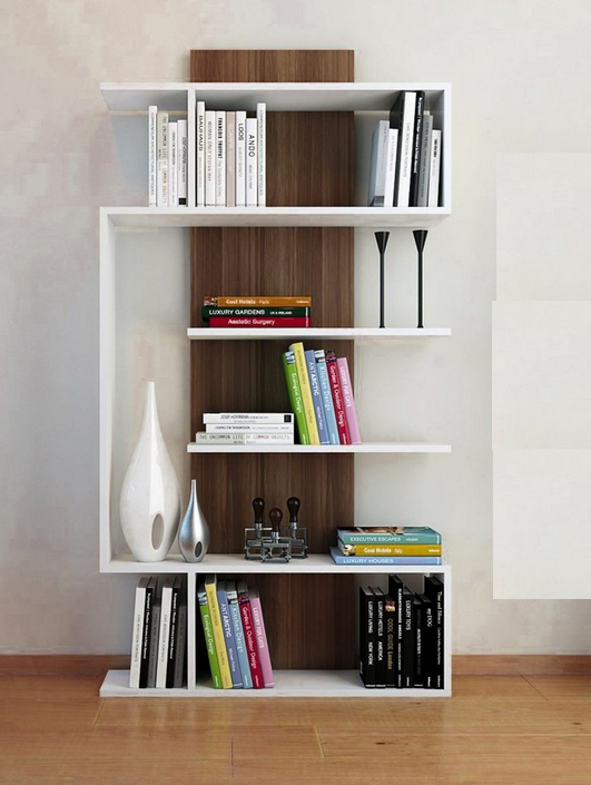 Giá kệ sách trang trí gỗ công nghiệp 5 tầng 90cm KGĐ124