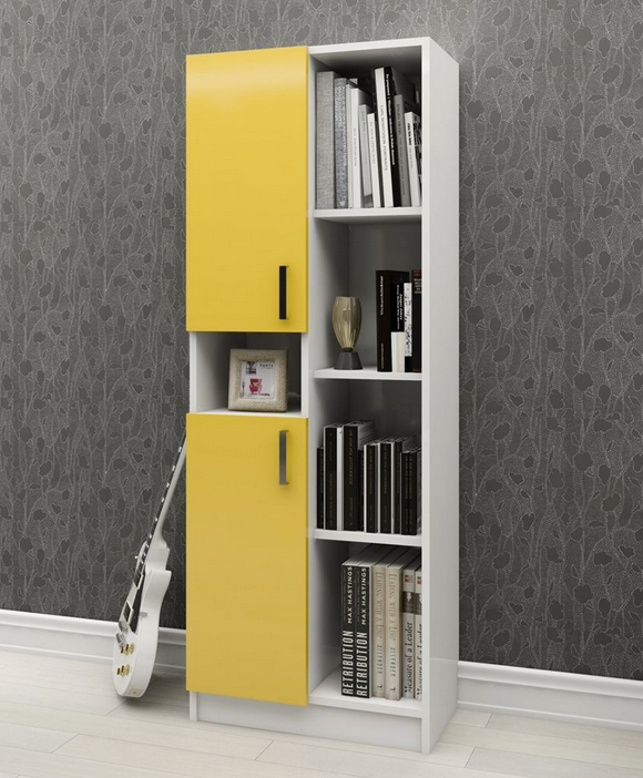 Tủ sách tài liệu bằng gỗ công nghiệp có cánh đẹp KGĐ131