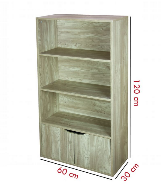 Tủ kệ đựng sách bằng gỗ giá rẻ KGĐ139