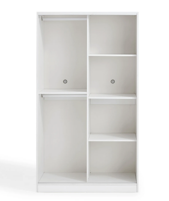 Tủ quần áo cửa lùa 2 cánh bằng gỗ công nghiệp đẹp hiện đại TAO10