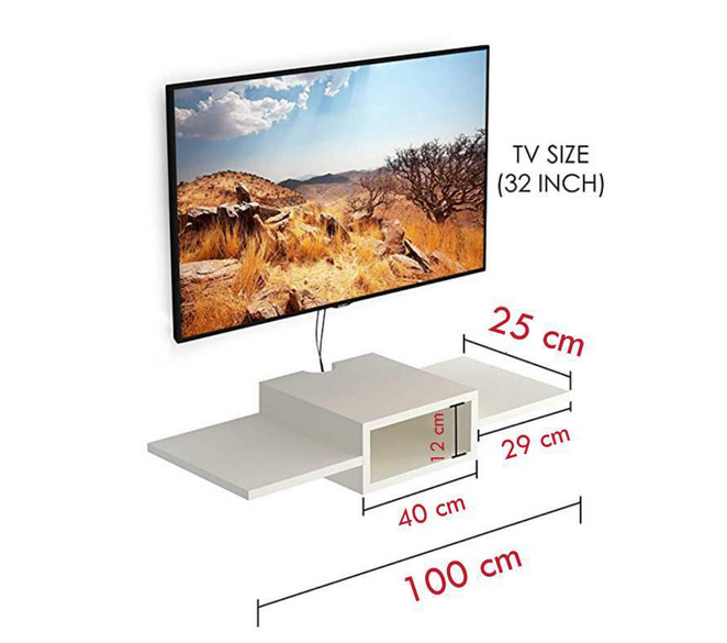 Kệ tivi treo tường gỗ công nghiệp nhỏ gọn giá rẻ TKTV11