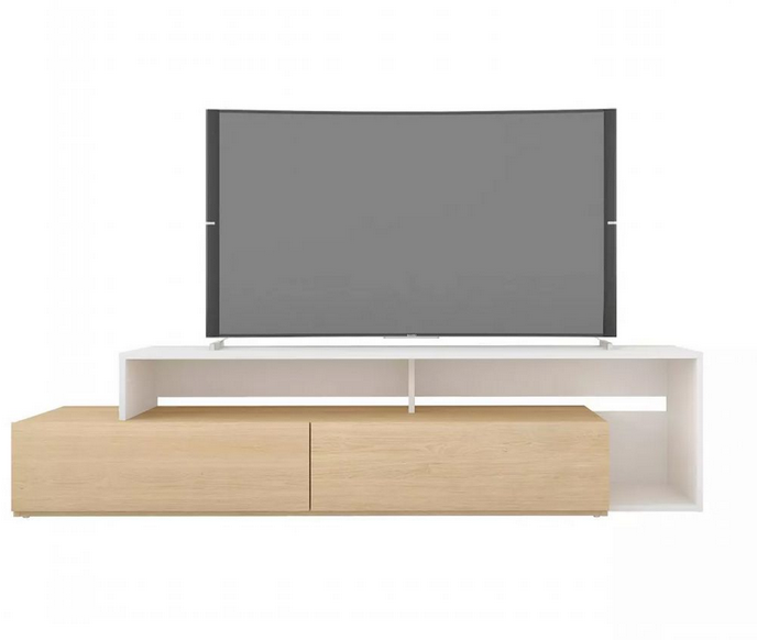 Kệ tivi gỗ công nghiệp có ngăn kéo kiểu dáng hiện đại đơn giản TKTV26
