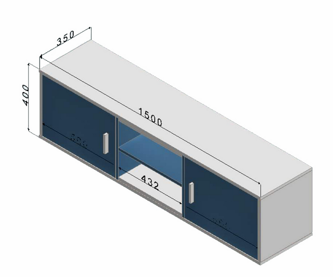 Tủ kệ để tivi gia đình cánh mở đẹp có chân gỗ hiện đại TKTV30
