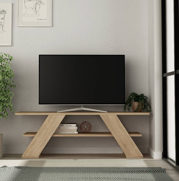 Kệ tivi đẹp hình chữ A cho phòng khách phong cách hiện đại TKTV46