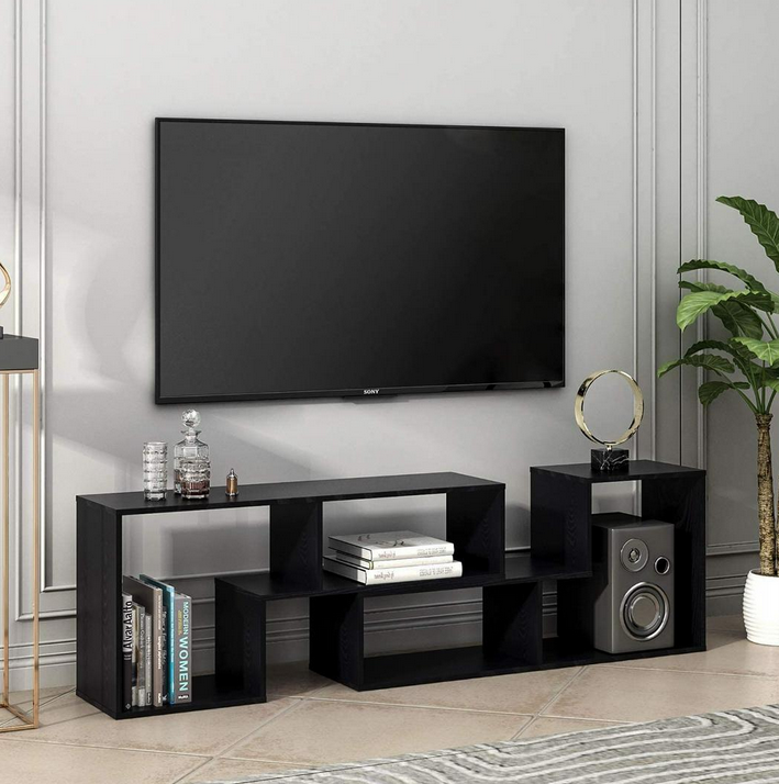 Kệ tivi để sàn hiện đại bằng gỗ cho phòng khách TKTV50