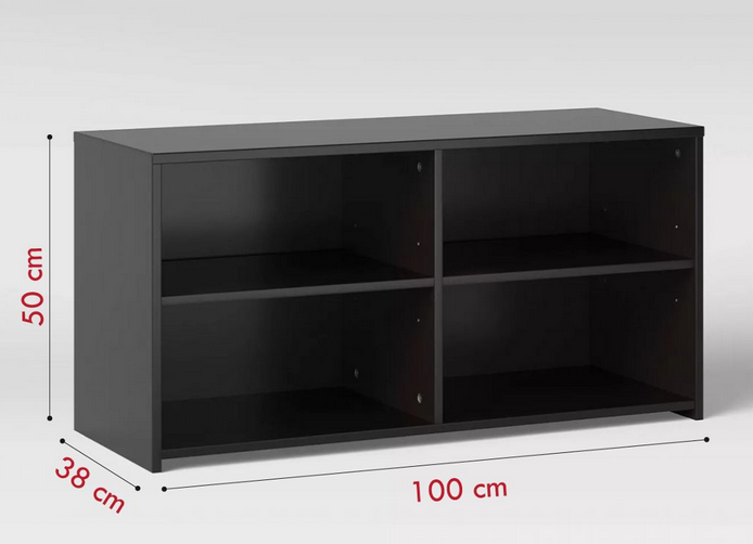 Kệ tivi 4 khoang bằng gỗ công nghiệp đơn giản giá rẻ TKTV56