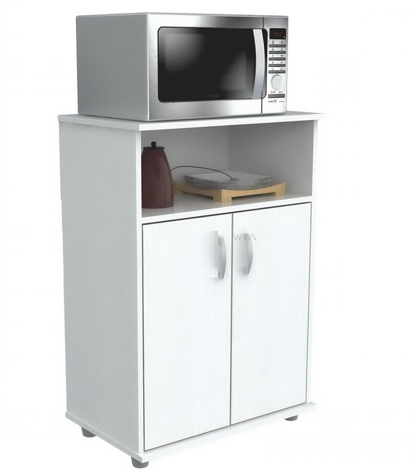 Tủ gỗ 2 cánh mở để lò vi sóng nhà bếp nhỏ gọn giá rẻ TUBEP13