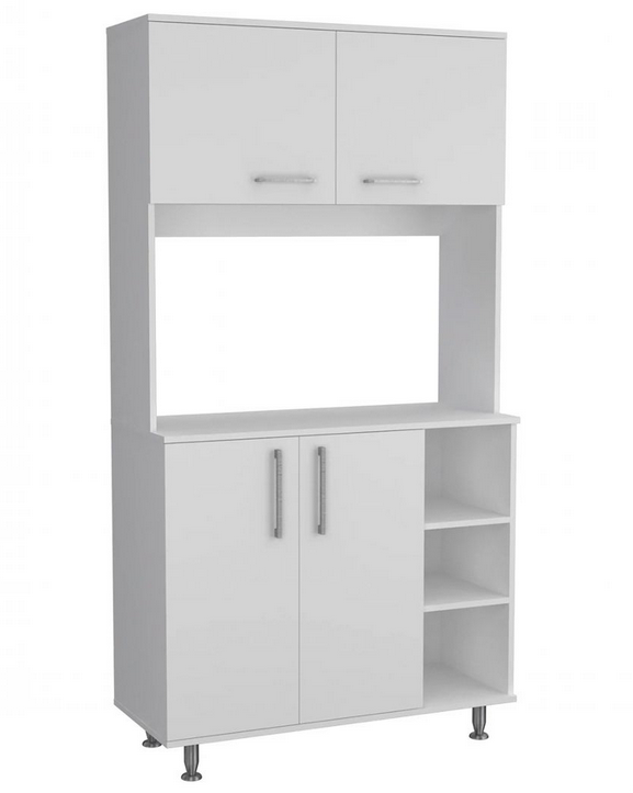 Tủ gỗ cánh mở để đồ dùng nhà bếp đẹp hiện đại TUBEP24