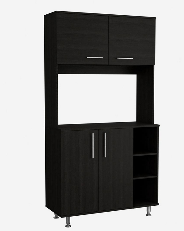 Tủ gỗ cánh mở để đồ dùng nhà bếp đẹp hiện đại TUBEP24