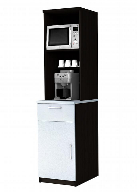 Tủ kệ gỗ để nồi cơm điện lò vi sóng bếp ăn nhỏ gọn tiện dụng TUBEP32
