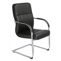 Ghế chân quỳ khung mạ/inox đệm da PU NT190 GQ04