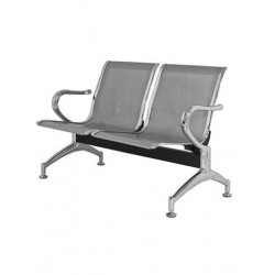 Ghế chờ 2,3,4,5 chỗ ngồi mặt thép chân tay mạ NT190 GC01M-2/3/4/5