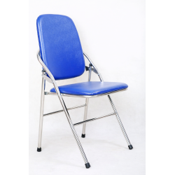 Ghế gấp văn phòng đệm da chân inox Phú Mỹ G06