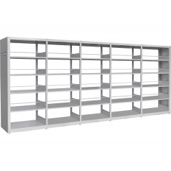 Giá kệ sắt GS5K5/GS5K5B The One 5 khoang 5 tầng để hồ sơ tài liệu và sách thư viện