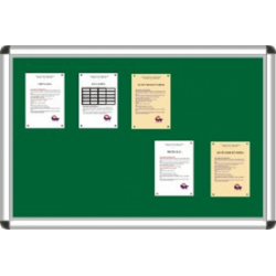 bảng ghim treo tường mặt vải nỉ khung nhôm phào to 5cm 