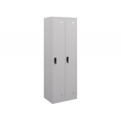 Tủ sắt locker TU981-2K The One 2 khoang cánh mở có suốt treo quần áo