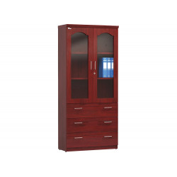 Tủ tài liệu gỗ sơn PU rộng 90cm The One DC940H2