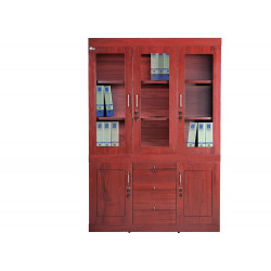 Tủ tài liệu gỗ sơn PU rộng 1m35 The One DC1350H10