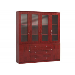 Tủ tài liệu gỗ sơn PU rộng 1m75 The One DC1800H6