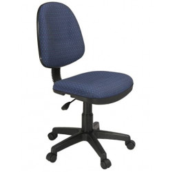 Ghế xoay lưng trung đệm nỉ không tay NT190 GX02KT