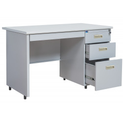 Bàn làm việc chân sắt mặt gỗ Lamilate 1m2 The One LC12