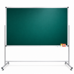 Bảng từ xanh Hàn Quốc có chân di động kẻ ô vuông 5x5 viết phấn