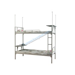 Giường ngủ 2 tầng có bàn viết hòa phát khung sắt sơn tĩnh điện giát gỗ công nghiệp GT40B