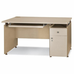 Bàn làm việc mặt gỗ Laminate Fami CU1200FH/CU1400FH