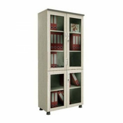 Tủ tài liệu gỗ văn phòng cánh kính Fami SM8750H