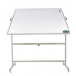 Bảng 2 mặt có chân di động mặt từ trắng viết bút lông