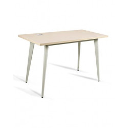 Bàn làm việc chân sắt mặt gỗ NT190 1902B12/1902B14/1902B16