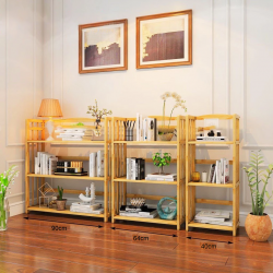 Giá kệ sách 3 tầng đa năng gỗ tự nhiên đẹp GS3T