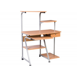 Bàn vi tính khung thép mặt gỗ rộng 90 The One BMT97B