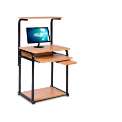 Bàn để máy vi tính khung thép mặt gỗ nhỏ gọn The One BMT05