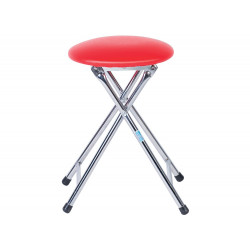 Ghế đôn chân gấp khung sơn/mạ The One GD02 đệm gỗ/nhựa/PVC