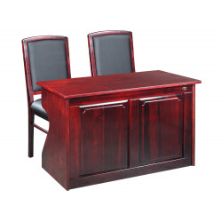 Bàn hội trường gỗ tự nhiên yếm sát đất The One BHT12DH2/BHT15DH2