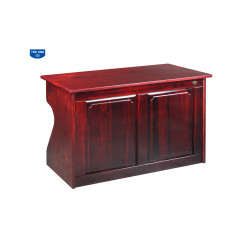 Bàn hội trường yếm sát đất THE ONE dài 1,2m gỗ tự nhiên BHT12DH2